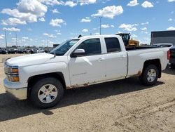 Salvage trucks for sale at Nisku, AB auction: 2015 Chevrolet Silverado K1500 LT