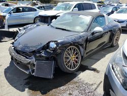 Salvage cars for sale at Martinez, CA auction: 2019 Porsche 911 Targa 4S