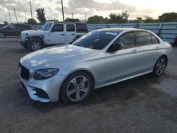 Mercedes-Benz salvage cars for sale: 2017 Mercedes-Benz E 300 4matic