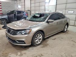 Salvage cars for sale at Columbia, MO auction: 2016 Volkswagen Passat S