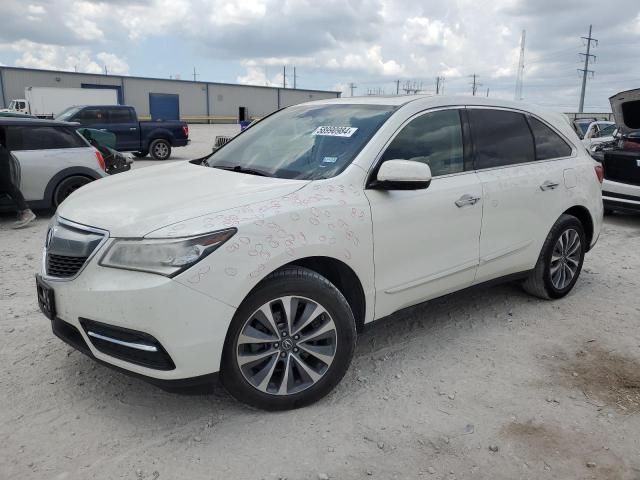 2016 Acura MDX Technology