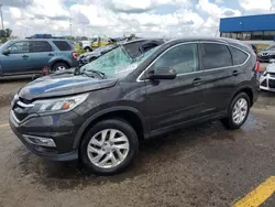 Salvage cars for sale at Woodhaven, MI auction: 2016 Honda CR-V EXL