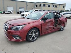 Subaru Legacy 2.5i Limited Vehiculos salvage en venta: 2019 Subaru Legacy 2.5I Limited