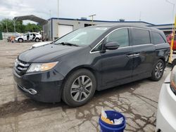 Salvage cars for sale at auction: 2015 Honda Odyssey Touring