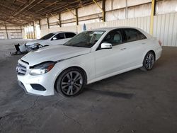 Salvage cars for sale at auction: 2014 Mercedes-Benz E 350