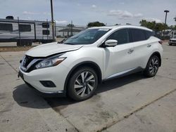 Vehiculos salvage en venta de Copart Sacramento, CA: 2018 Nissan Murano S