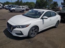 Nissan Sentra sv salvage cars for sale: 2021 Nissan Sentra SV