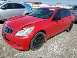 Salvage cars for sale at Cahokia Heights, IL auction: 2013 Infiniti G37