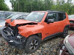 Jeep salvage cars for sale: 2021 Jeep Renegade Trailhawk