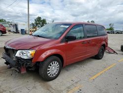 Salvage cars for sale at Pekin, IL auction: 2008 Chrysler Town & Country LX