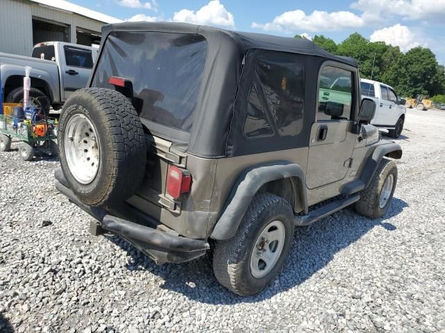 2004 Jeep Wrangler / TJ Sport