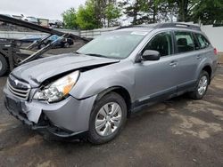 Salvage cars for sale at New Britain, CT auction: 2011 Subaru Outback 2.5I