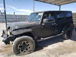 Salvage cars for sale at Anthony, TX auction: 2014 Jeep Wrangler Unlimited Sport