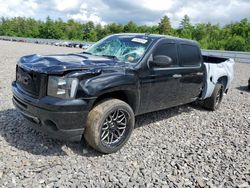 Salvage cars for sale at Windham, ME auction: 2012 GMC Sierra K1500 SLE