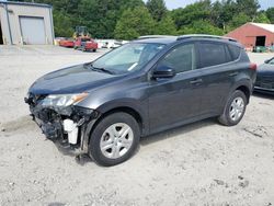 Salvage cars for sale at Mendon, MA auction: 2015 Toyota Rav4 LE