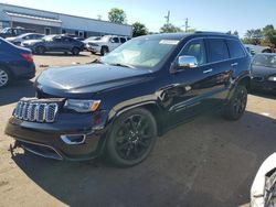 Salvage cars for sale at New Britain, CT auction: 2019 Jeep Grand Cherokee Overland