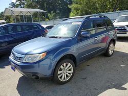 Salvage cars for sale at Savannah, GA auction: 2012 Subaru Forester 2.5X Premium