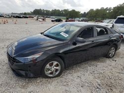 Salvage cars for sale at Houston, TX auction: 2021 Hyundai Elantra SE