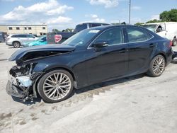 Salvage cars for sale at Wilmer, TX auction: 2014 Lexus IS 250