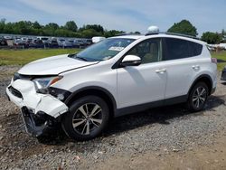 Salvage cars for sale at Hillsborough, NJ auction: 2017 Toyota Rav4 XLE