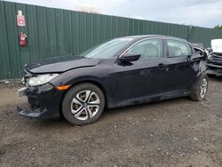 Honda Civic salvage cars for sale: 2016 Honda Civic LX