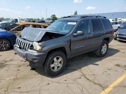 Salvage cars for sale at Woodhaven, MI auction: 2004 Jeep Grand Cherokee Laredo