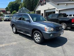 Salvage cars for sale from Copart North Billerica, MA: 2002 Toyota Highlander Limited