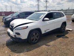 Jeep salvage cars for sale: 2016 Jeep Cherokee Latitude