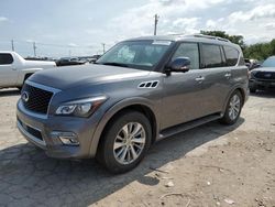 Infiniti salvage cars for sale: 2017 Infiniti QX80 Base