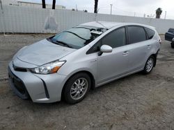 Salvage cars for sale at Van Nuys, CA auction: 2015 Toyota Prius V