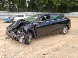 Salvage cars for sale at Austell, GA auction: 2017 Chevrolet Cruze LT