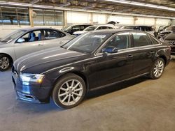 Salvage cars for sale at Wheeling, IL auction: 2015 Audi A4 Premium Plus