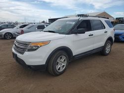 Salvage cars for sale at Brighton, CO auction: 2013 Ford Explorer