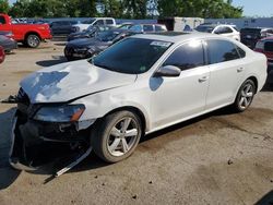 Vehiculos salvage en venta de Copart Bridgeton, MO: 2013 Volkswagen Passat SE