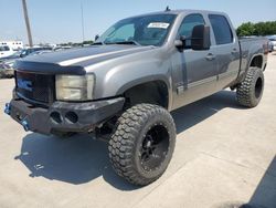 Salvage trucks for sale at Grand Prairie, TX auction: 2009 GMC Sierra K1500 SLE