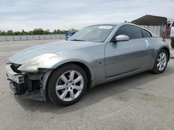 Salvage cars for sale from Copart Fresno, CA: 2005 Nissan 350Z Coupe