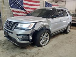 Salvage cars for sale at Columbia, MO auction: 2016 Ford Explorer XLT