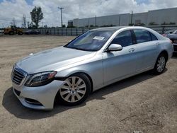 Salvage cars for sale at Miami, FL auction: 2014 Mercedes-Benz S 550