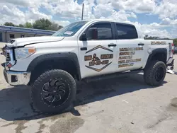 Salvage cars for sale at Orlando, FL auction: 2017 Toyota Tundra Crewmax SR5