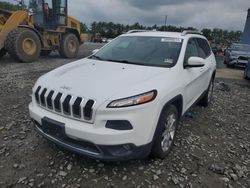 Carros sin daños a la venta en subasta: 2014 Jeep Cherokee Limited