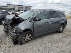 Salvage cars for sale at Earlington, KY auction: 2011 Honda Odyssey EXL