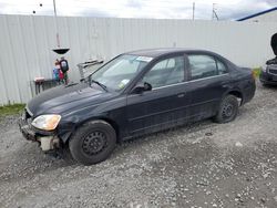 Vehiculos salvage en venta de Copart Albany, NY: 2002 Honda Civic LX