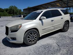 Salvage cars for sale from Copart Cartersville, GA: 2013 GMC Acadia Denali