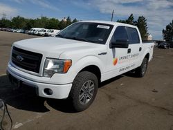 Salvage trucks for sale at Denver, CO auction: 2014 Ford F150 Supercrew