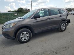 Salvage cars for sale at Orlando, FL auction: 2014 Honda CR-V LX