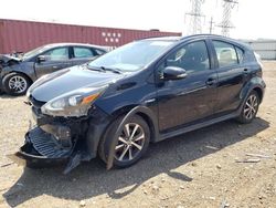 Salvage cars for sale from Copart Elgin, IL: 2018 Toyota Prius C