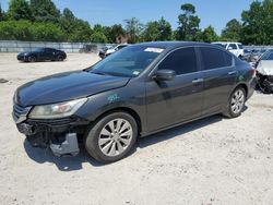 Salvage cars for sale at Hampton, VA auction: 2013 Honda Accord EXL