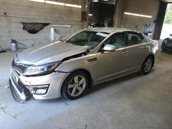 Salvage cars for sale from Copart Angola, NY: 2015 KIA Optima LX