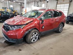 Honda cr-v ex salvage cars for sale: 2018 Honda CR-V EX