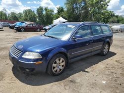 Volkswagen salvage cars for sale: 2005 Volkswagen Passat GLS